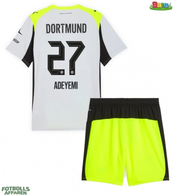 Borussia Dortmund Karim Adeyemi #27 Bortaställ Barn 2025-26 Kortärmad (+ Korta byxor)